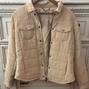 Idyllwind Tan Quilted Utility Jacket
